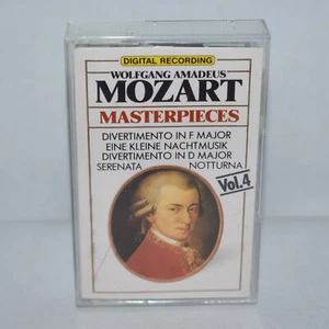 Wolfgang Amadeus Mozart Masterpieces 1756-1791 Vol. 4 Vintage 80's Cassette Tape - Bild 1 von 8
