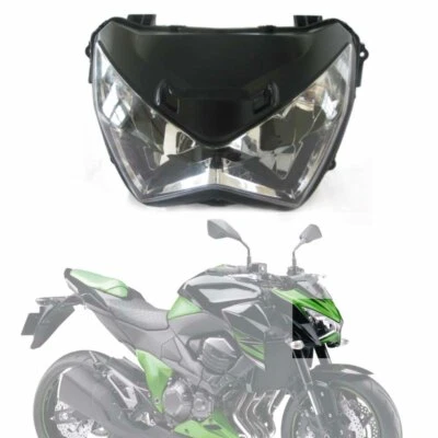 Conjunto de faros delanteros para faros Kawasaki 2013 2014 2015 Z800 Z3000 Z250 Foto 1 de 4