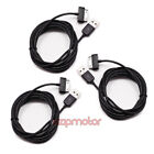 3X 6FT USB DATA SYNC POWER CHARGER CABLE CONNECTOR IPHONE 4S 4 3GS IPAD IPOD NEW