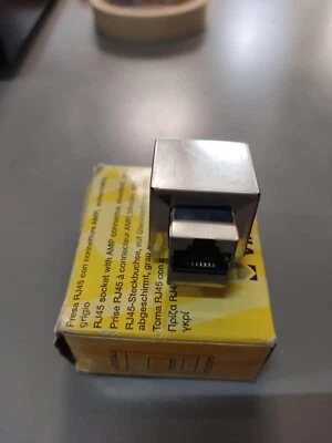 Presa RJ45 ethernet cat.6 schermata VIMAR IDEA 16358.3 - Immagine 1 di 3