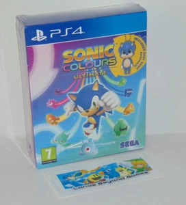 Sonic Colours Ultimate + Keychain PS4 Sony PlayStation 4 Color New and Sealed - Picture 1 of 4