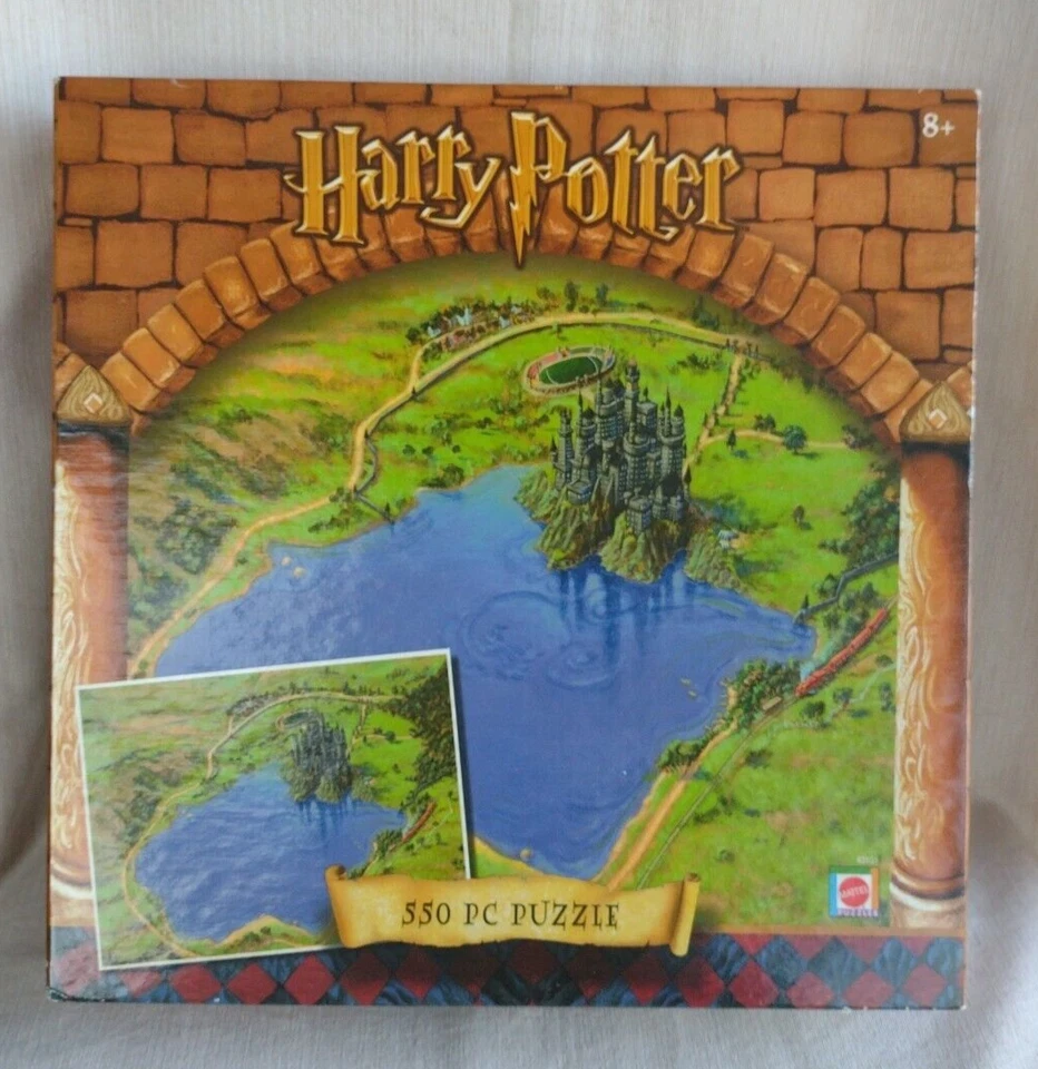 Harry Potter Hogwarts Castle 550 PC Puzzle Mattel 43132