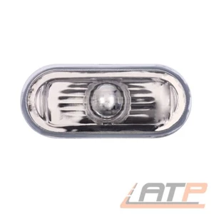 FRECCIA PARAFANGO OVALE TRASPARENTE SINISTRA DESTRA PER VW FOX GOLF 4 1J 1E - Foto 1 di 4