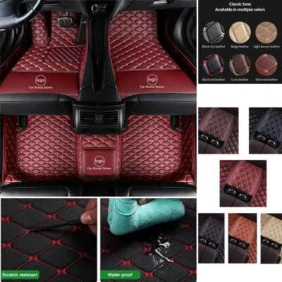For Ferrari GTC4 Lusso-488 Spider Auto Cargo Liners Non-slip Carpets Custom Pads Foto 1 de 4