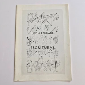 Catalogo - Leon Ferrari - Escrituras - Ruth Benzacar 2004 - Bild 1 von 3