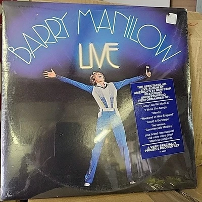 Barry Manilow Live Vinyl Double LP Sealed  AL8500 NEW! Foto 1 de 3
