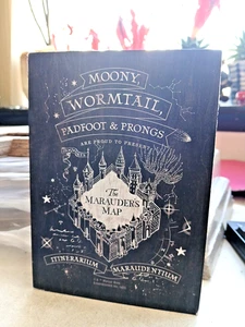 Moony, Wormtail, Padfoot & Pongs The Marauder’s Map Wandrelief - Harry Potter - Bild 1 von 2
