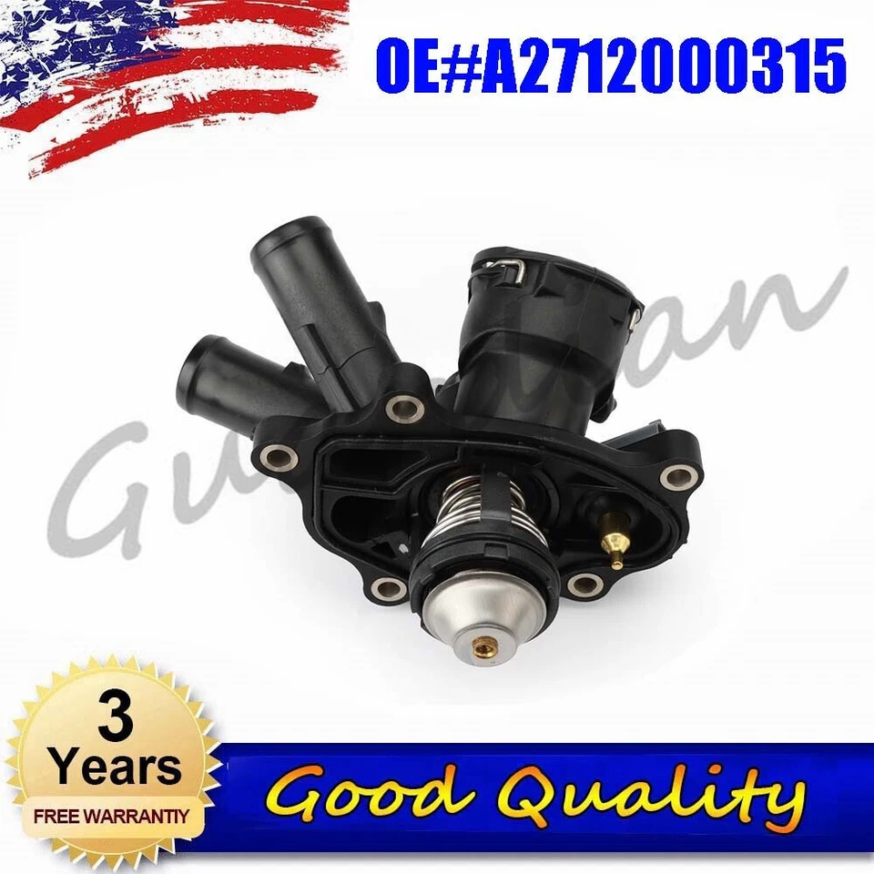 Carcasa termostato A2712000315 NUEVO para Mercedes-Benz SLK250 C250 cupé base Foto 1 de 4