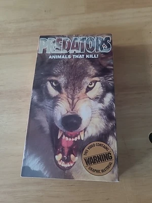 Time Warner Presents Predators of the Wild - Wolf 1994 Warner Home Video VHS NEW - Image 1 of 4