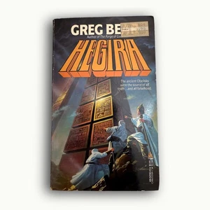 Greg Bear Hegira Vintage TOR Science Fiction Obelisk Cover 1979 - Bild 1 von 4