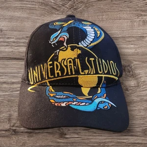 Rare Universal studios vintage Tattoo Cobra adjustable strap back hat - Picture 1 of 7