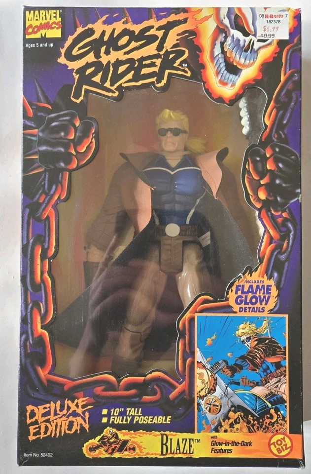 Marvel Entertainment Ghost Rider Blaze Deluxe Edition Action Figure