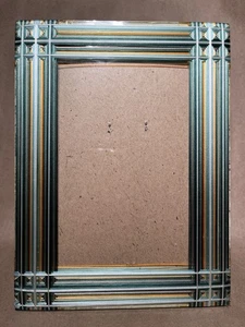6x8 Vintage Handmade Thread-Patterned Picture Frame, Suitable For 4x6 Photos - Imagen 1 de 11