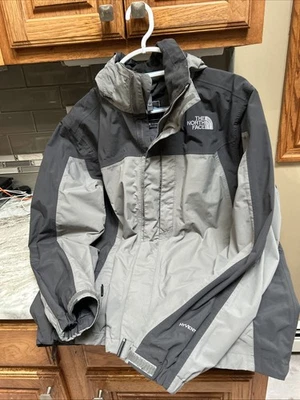 North Face Jacket Mens M  Gray  Soft Shell HyVent Waterproof Snowboarding Ski - Image 1 of 4