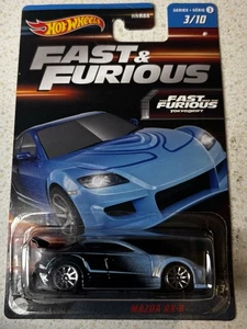 Hot Wheels Fast & Furious Mazda RX8 Tokyo Drift  Premium 1.64 Series 3 - Picture 1 of 5