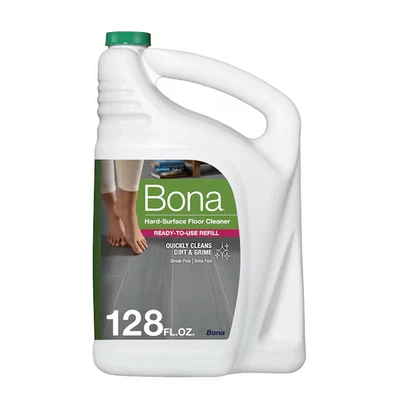 Bona Hard-Surface Floor Cleaner for Stone Tile Laminate Vinyl, Refill, 128 oz - Image 1 of 4