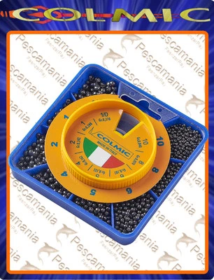 Mascotte piombo Colmic Sile gr 200 pallini spaccati 10-8-6-5-4-2-1-1/0 - Imagen 1 de 3