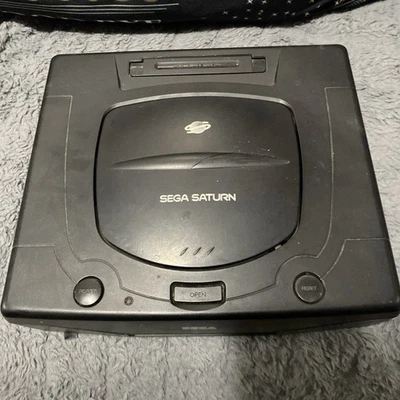 Sega Saturn Black Console Only Untested - Image 1 of 4
