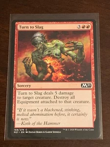 Magic The Gathering 2021 Turn to Slag - Imagen 1 de 2