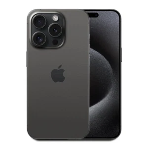 Apple iPhone 15 Pro 6.1" débloqué 256 Go - (noir titane) A2848 avec garantie - Photo 1 sur 5