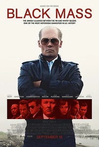 BLACK MASS "B" 11.5x17 PROMO MOVIE POSTER - Picture 1 of 1