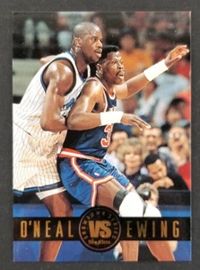 Shaquille O'Neal vs Patrick Ewing 1993 Skybox Basketball Card #SS2 (NM) - Foto 1 di 2
