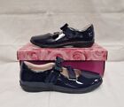 BNWB Girls LELLI KELLY Angel Dolly Junior Navy Natural Leather Shoes UK 1 CG G21