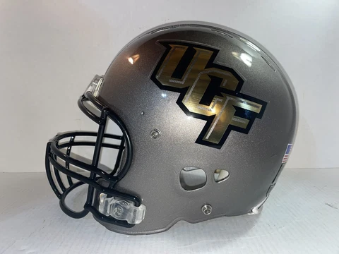 UCF KNIGHTS FOOTBALL HELMET- Size XL Riddell REVOLUTION Trophy Helmet Cover