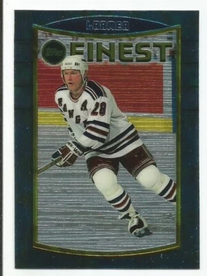 STEVE LARMER 1994-95 TOPPS FINEST CARD MINT CONDITION - Image 1 of 2