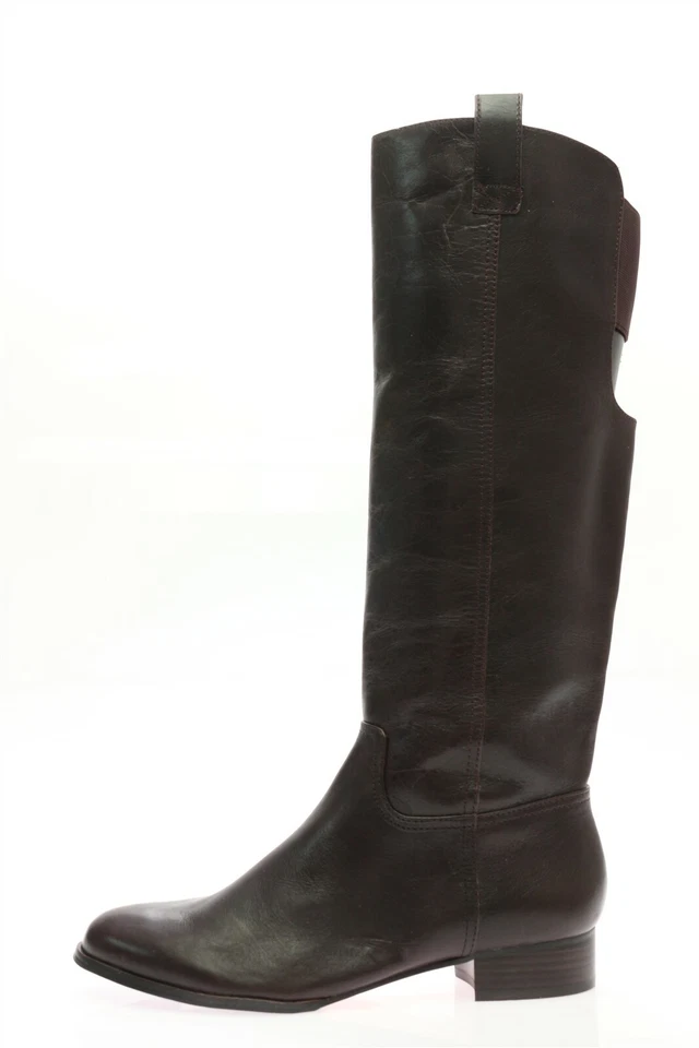 Botas hasta la rodilla de cuero marrón oscuro LOUISE ET CIE para mujer talla 9 M ¡NUEVAS! $230 Foto 1 de 4