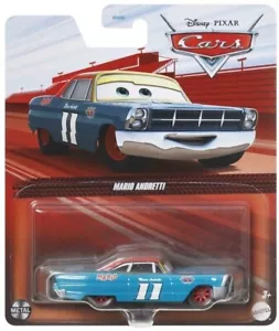 Disney Pixar Cars - Voiture en métal 1:55 - Cars Mario Andretti - Foto 1 di 2