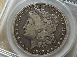 1 Morgan Dollar 1893 O / CC