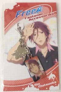 fastener strap accessory Free Iwatobi Swim Club anime movic Matsuoka Rin - Picture 1 of 3