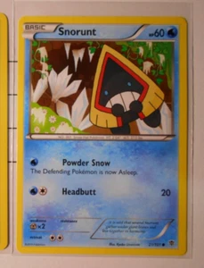 Snorunt 21/101 Pokemon card BW Plasma Blast common NM - Picture 1 of 1