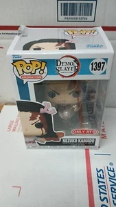 FUNKO POP! ANIMATION DEMON SLAYER NEZUKO KAMADO # 1397 NEW W/ BX DAMAGE FAST SHI - Picture 1 of 8