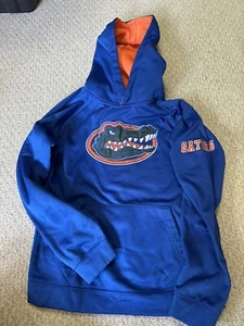 University of Florida Gators Sweatshirt Hoodie Boys Youth Large Blue - Picture 1 of 5