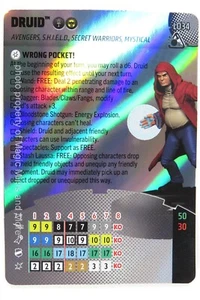 Smash and Destroy Stat ~ DRUID #L034 HeroClix foil Legacy Card - Picture 1 of 1