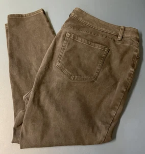 Lane Bryant High Rise Black Skinny Jeans Size 20 Tummy Control (Measure 43 x 27) - Picture 1 of 5