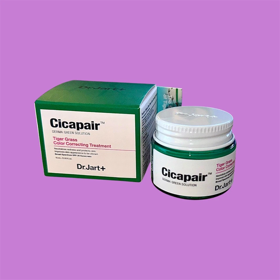 NEW Dr. Jart+ Cicapair Tiger Grass Color Correcting Treatment 0.5oz/15mL Mini - Image 1 of 1