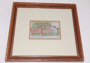 Copecrest Tejido Bordado Cuadro Arte Casa Comunitaria Birmingham, Mich LTD #11 - Imagen 1 de 8