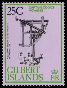 GILBERT ISLANDS 323 - Voyages of Captain Cook "Quadrant" (pc23107) - Picture 1 of 1