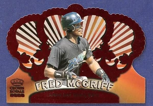 2000 Pacific Crown Royale Red #134 Fred McGriff parallel - Bild 1 von 2
