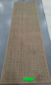 NATURAL BEIGE 2'-6" x 8'-0" Broken Thread Rug Reduced Price 1172770647 NF114A-28 - Picture 1 of 4