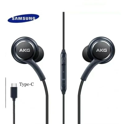 Samsung Type C AKG Earphones, Headphones For S24-S25 Ultra-Z Fold,Flip & Note  - Image 1 of 4