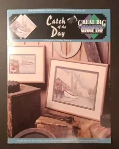 Catch of the Day Counted Cross Stitch Patterns True Colors International VCL20 - Picture 1 of 2