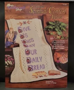 BU5 THE NEEDLECRAFT SHOP 1998, FOLLETO PATRÓN CROCHET AFGANOS CONFORT ESPIRITUAL - Imagen 1 de 2