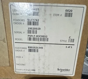 Schneider Invensys Foxboro IDP10-AF2C01F-L1/PSPLT-B3COE52 Diff Transmitter - Bild 1 von 16
