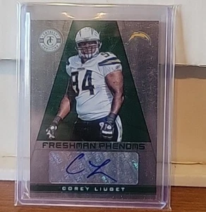 2012 TOTALLY CERTIFIED EMERALD COREY LIUGET FRESHMAN PHENOMS AUTO /5 - Picture 1 of 2