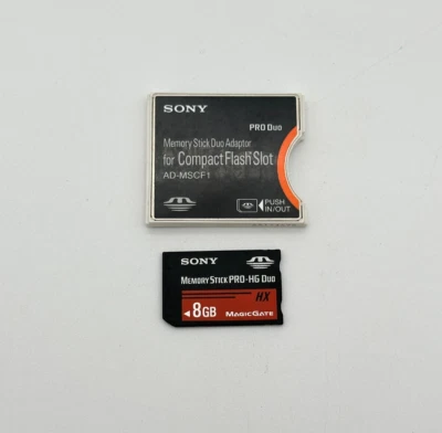 Sony AD-MSCF1 Memory Stick Duo Adapter for Compact Flash Slot - Image 1 of 3