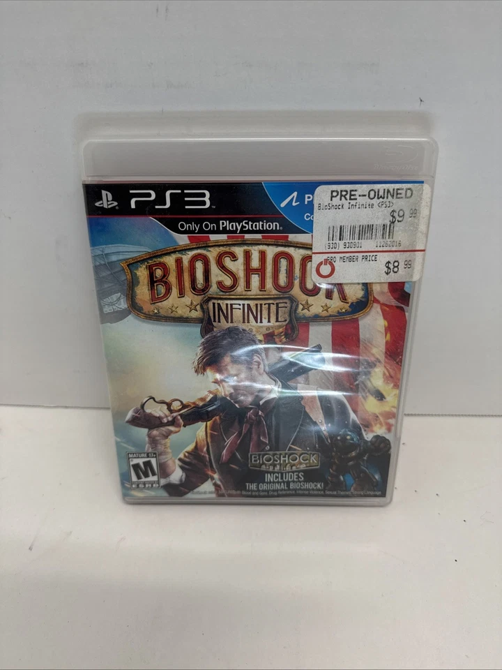 Bioshock Infinite (Sony PlayStation PS 3, 2013) Cleaned, Tested, Complete in Box - Image 1 of 3